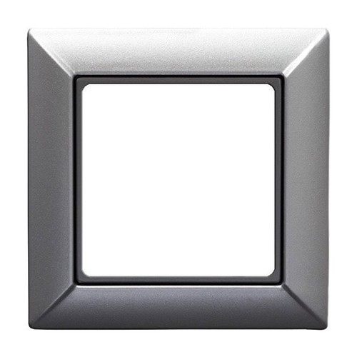 Рамка 1 пост JUNG ECO PROFI, алюминий