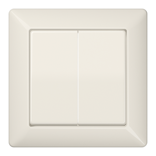 Клавиша двойная JUNG AS 500, бежевый