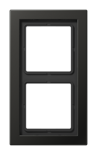 Рамка 2 поста JUNG LS DESIGN, антрацит