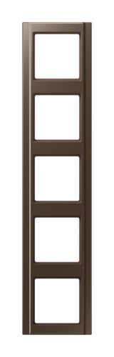 Рамка 5 постов JUNG A 500, мокко