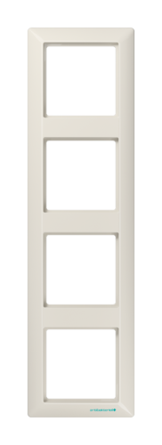 Рамка 4 поста JUNG AS 500, слоновая кость