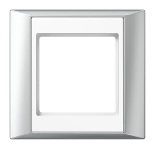 Рамка 1 пост JUNG A 500, алюминий