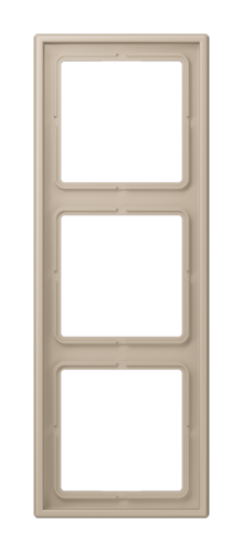 Рамка 3 поста JUNG LS 990, ombre naturelle claire