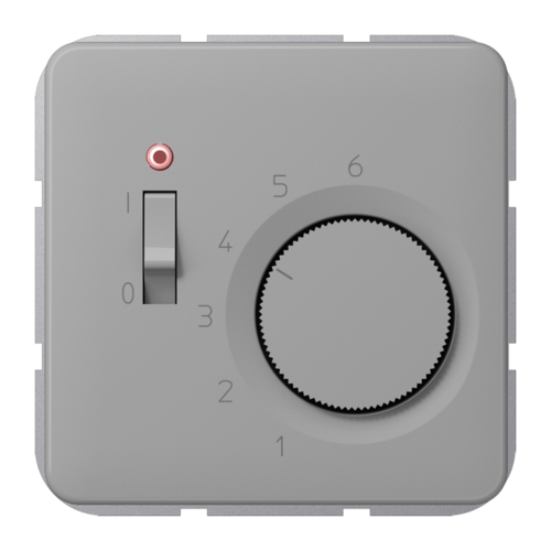 JUNG CD 500/CD plus Серый Термостат комнатный, 10(4)А