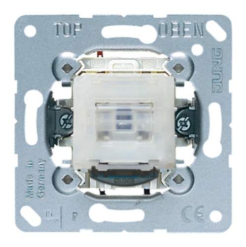 JUNG Мех Переключатель 1-клавишный возвратно-нажимной возм контрольной подсветки