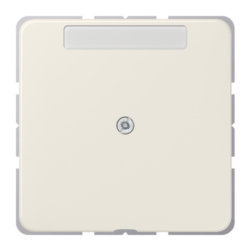 JUNG CD 500/CD plus Бежевый Вывод кабеля с полем для надписи