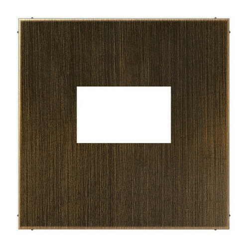 Накладка на USB-розетку Jung LS METAL, скрытый монтаж, античная латунь, ME1969USBAT