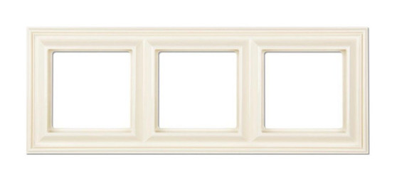 Рамка 3 поста JUNG ECOPROFI DECO, бежевый
