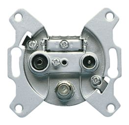 Механизм розетки TV-FM-SAT JUNG, оконечная