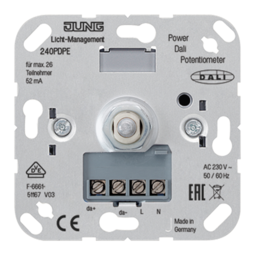 Электронный потенциометр DALI с блоком питания JUNG