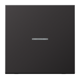 Клавиша с линзой JUNG LS METAL, антрацит