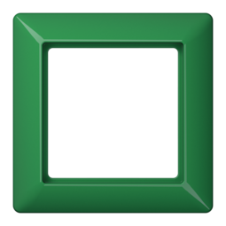 Рамка 1 пост JUNG AS 500, зеленый