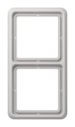 Рамка 2 поста JUNG CD 500, светло-серый