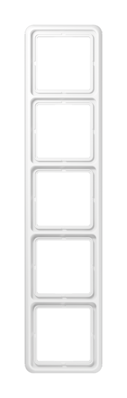 Рамка 5 постов JUNG CD 500, белый