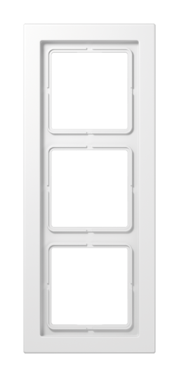 Рамка 3 поста JUNG LS DESIGN, белый