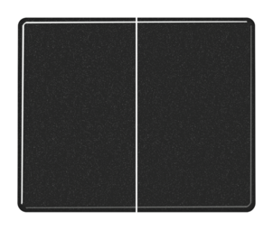 Клавиша двойная для светорегулятора JUNG SL 500, черный