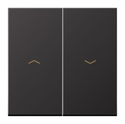 Клавиша для жалюзийного выключателя JUNG LS METAL, антрацит