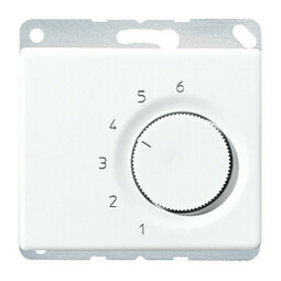 Терморегулятор Jung SL 500, механический, белый, TRSL236WW