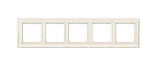 Рамка 5 постов JUNG ECOPROFI DECO, бежевый